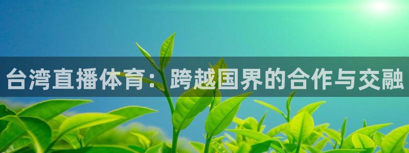台湾直播体育：跨越国界的合作与交融
